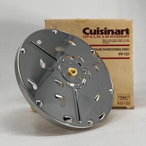 Cuisinart Food Processor FP-737 Medium Shredding Disc *CFP 4 5 5A 9 9A Accessory